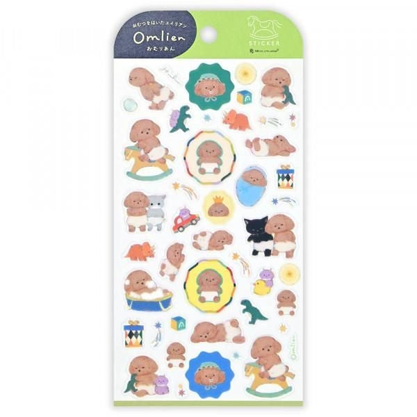 NB Sticker Large Omlien - Fuku (2814104) (Pack of 10) | papermindstationery.com