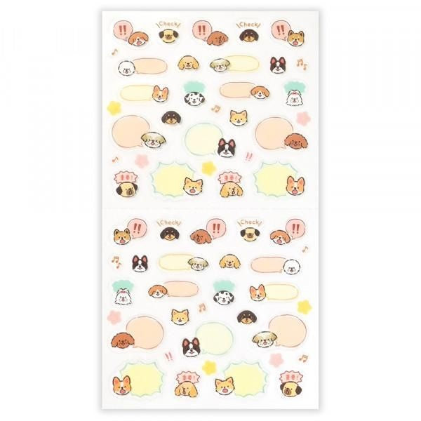 NB Planner Sticker Large Chatty Animals - Dog (2954103) (Pack of 10) | papermindstationery.com