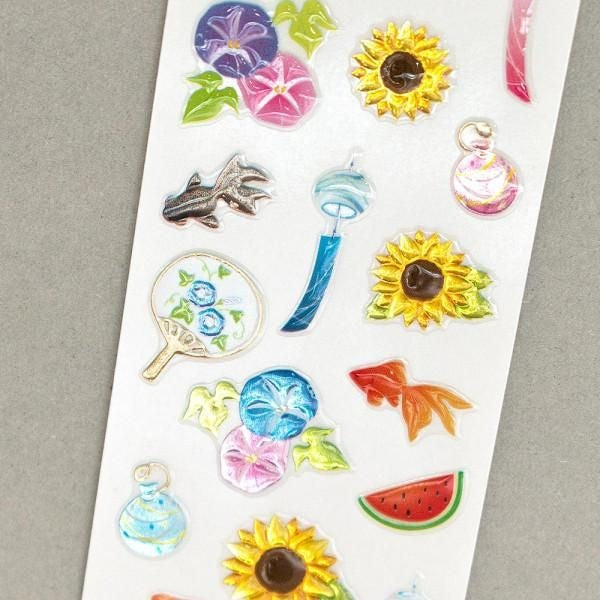 NB Biju Sticker Summer Tradition (3014129) (Pack of 5) | papermindstationery.com