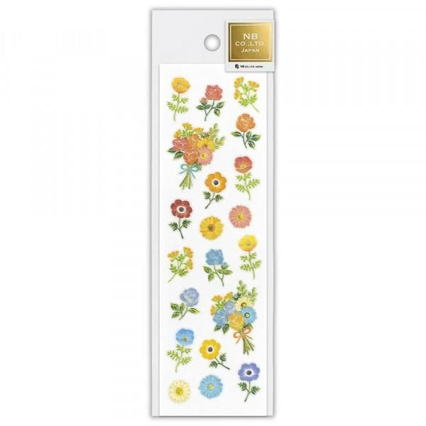 NB Biju Sticker Flowers (3014135) (Pack of 10) | papermindstationery.com