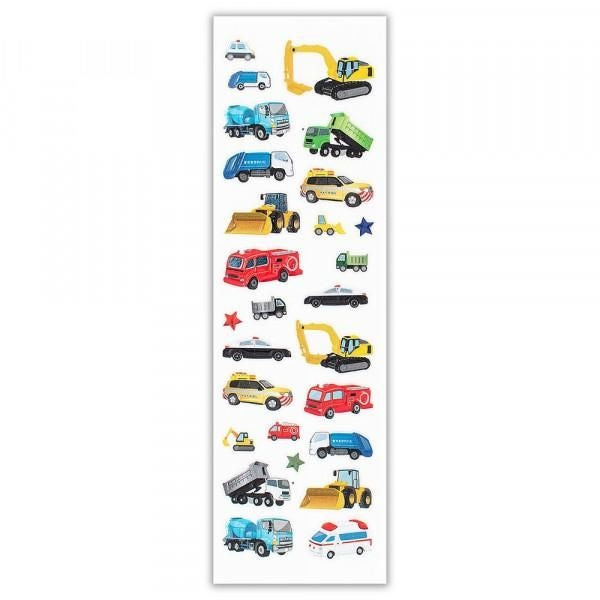 NB Biju Sticker Working Vehicles A (3014176) (Pack of 10) | papermindstationery.com