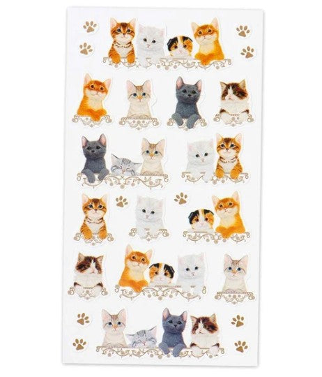NB Sticker Large - Kittens (3054102) (Pack of 10) | papermindstationery.com