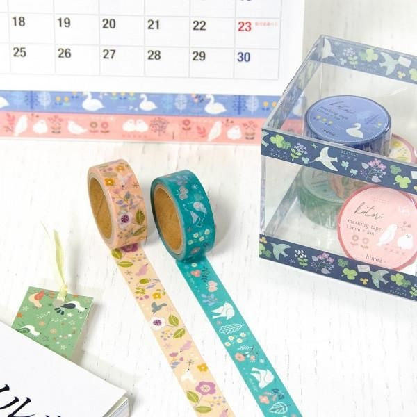 NB Kotori 15mm Masking Tape Sparkle (3985203) (Pack of 5) | papermindstationery.com