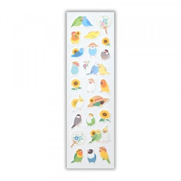 NB Sticker Saezuri - Playing in Summer (4004102) (Pack of 5) | papermindstationery.com