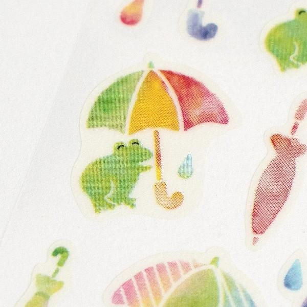 NB Sticker Yurubun - Rainy Day (4244102) (Pack of 10) | papermindstationery.com