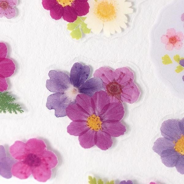 NB Sticker Large Pressed Flower - Purple (4404103) (Pack of 10) | papermindstationery.com