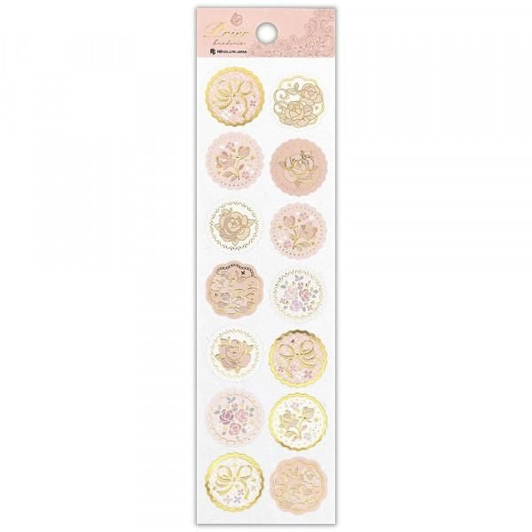 NB Sticker Prier - Rose (4524104) (Pack of 10) | papermindstationery.com