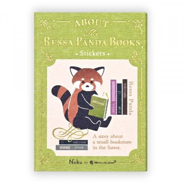 NB Flake Sticker RESSA - Red Panda Bookstore (4864101) (Pack of 5) | papermindstationery.com