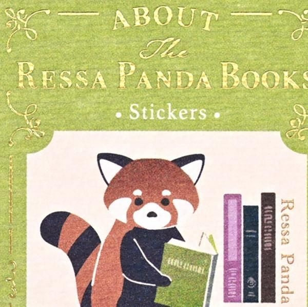 NB Flake Sticker RESSA - Red Panda Bookstore (4864101) (Pack of 5) | papermindstationery.com