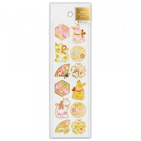 NB Japanese-style Sticker Bloom (5024110) (Pack of 10) | papermindstationery.com