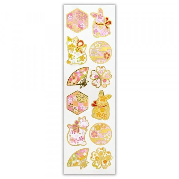 NB Japanese-style Sticker Bloom (5024110) (Pack of 10) | papermindstationery.com