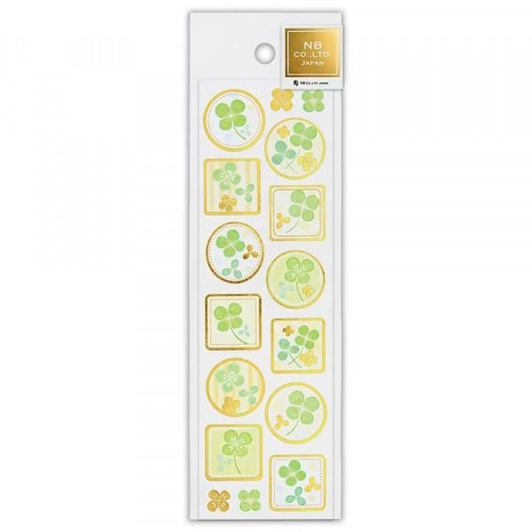 NB Japanese-style Sticker Four Leaves (5024113) (Pack of 10) | papermindstationery.com