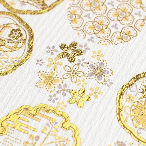 NB Japanese-style Sticker Large Brocade (5074168) (Pack of 10) | papermindstationery.com