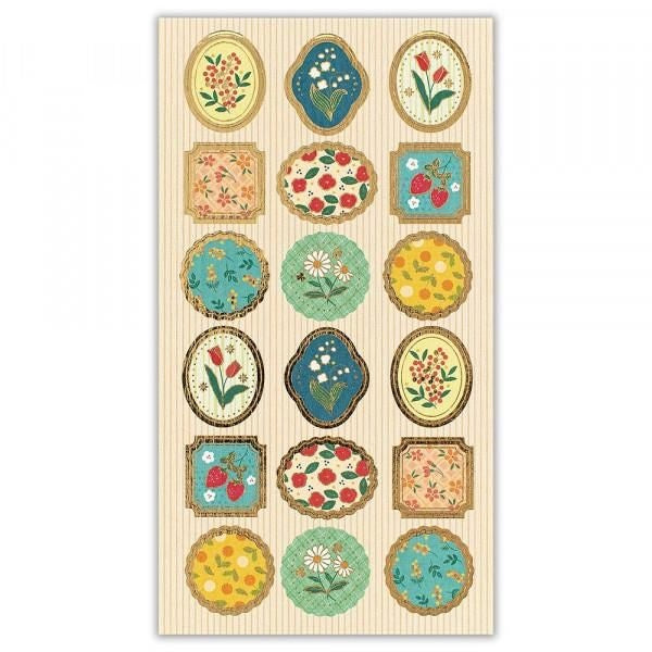 NB Japanese-style Sticker Large Retro (5074172) (Pack of 10) | papermindstationery.com