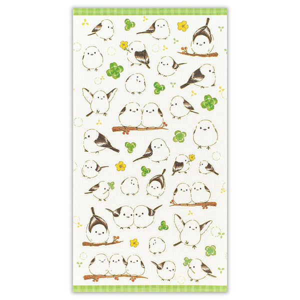 NB Co. Sticker Sheet Set of 4 - Japanese Style Animals, Bird, Rabbit & Cat