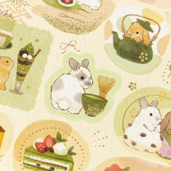 NB Co. Sticker Sheet - Rabbit & Japanese Sweets 5074188