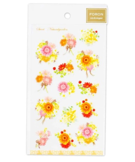 NB Sticker Large Gerbera (5094103) (Pack of 10) | papermindstationery.com