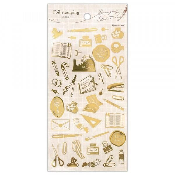 NB Clear Sticker Large Foil Stamp - Stationery (5094124) (Pack of 10) | papermindstationery.com