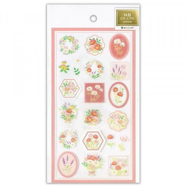 NB Sticker Large My Garden - Floss (5254103) (Pack of 10) | papermindstationery.com