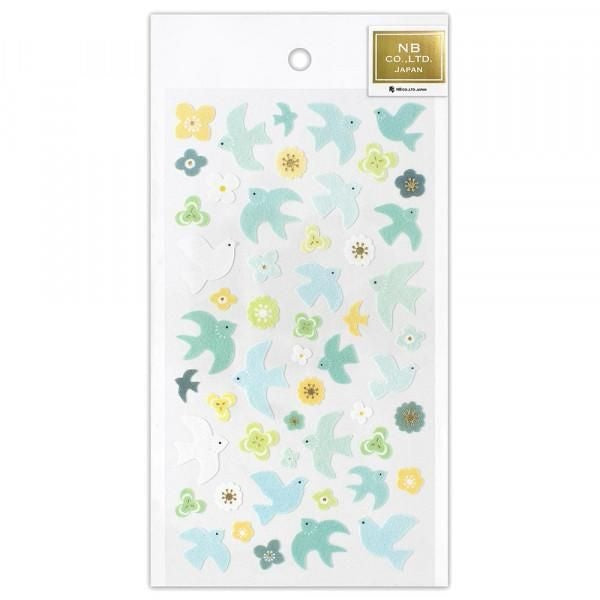 NB Non-woven Sticker Large Bluebird (5374105) (Pack of 10) | papermindstationery.com