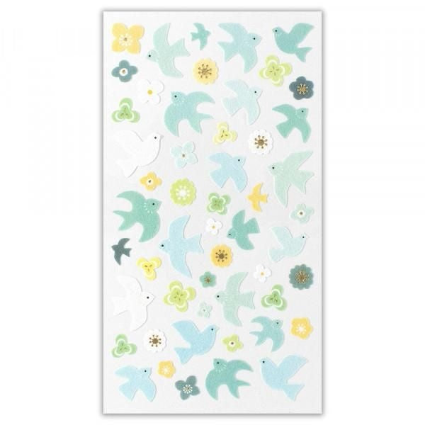 NB Non-woven Sticker Large Bluebird (5374105) (Pack of 10) | papermindstationery.com