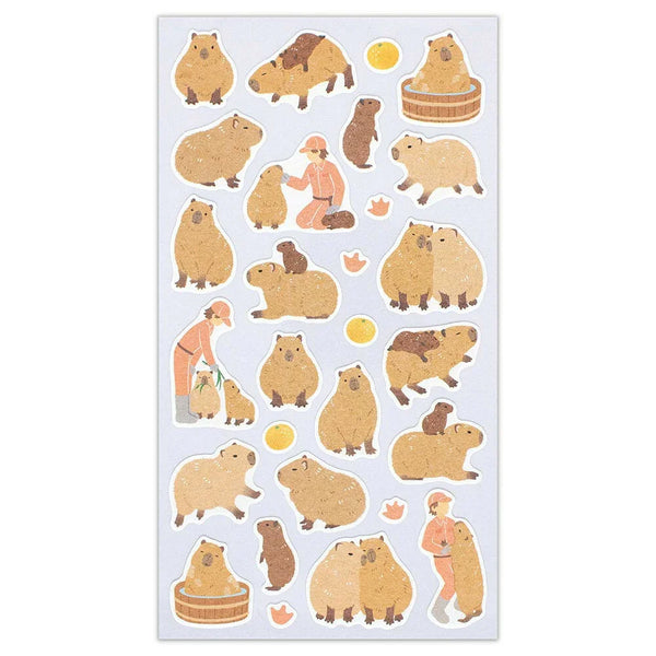 NB Sticker Large Zoom-in Animal - Capybara (5424101) (Pack of 10) | papermindstationery.com