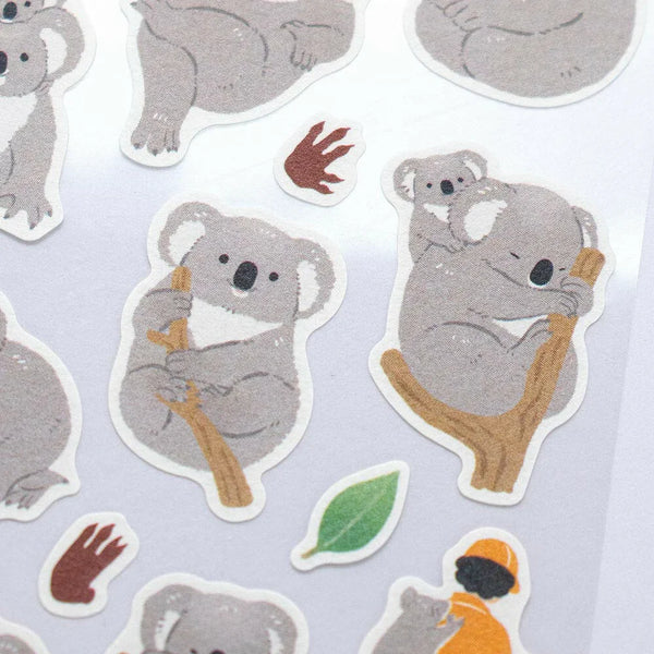NB Sticker Large Zoom-in Animal - Koala (5424102) (Pack of 10) | papermindstationery.com
