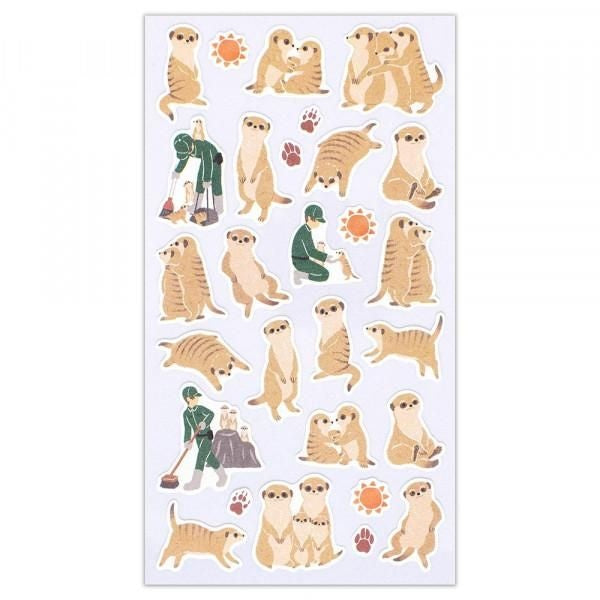 NB Sticker Large Zoom-in Animal - Meerkat (5424103) (Pack of 10) | papermindstationery.com