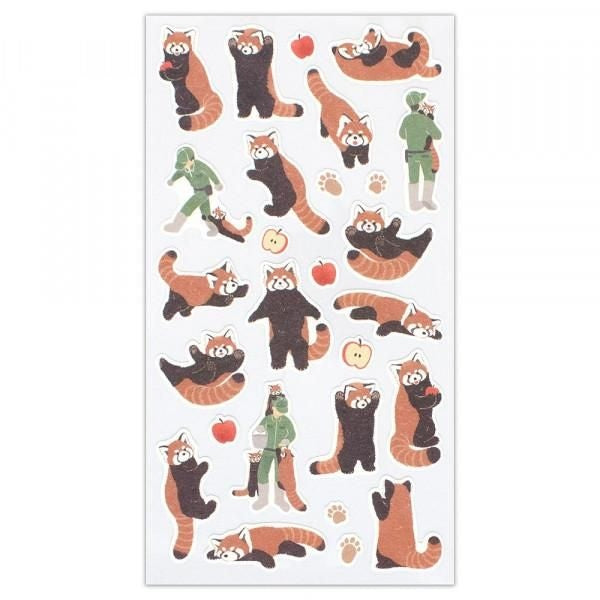 NB Sticker Large Zoom-in Animal - Red Panda (5424106) (Pack of 10) | papermindstationery.com