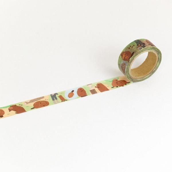 NB 15mm Masking Tape Beaver (5425205) (Pack of 5) | papermindstationery.com