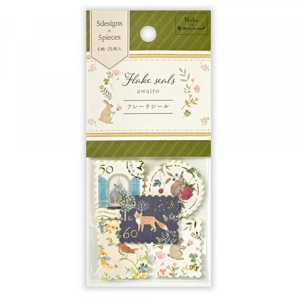 NB Flake Sticker Animal Stamp (5564124) (Pack of 5) | papermindstationery.com