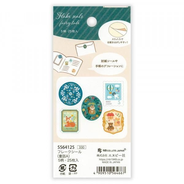 NB Flake Sticker Fairy Tale A (5564125) (Pack of 5) | papermindstationery.com