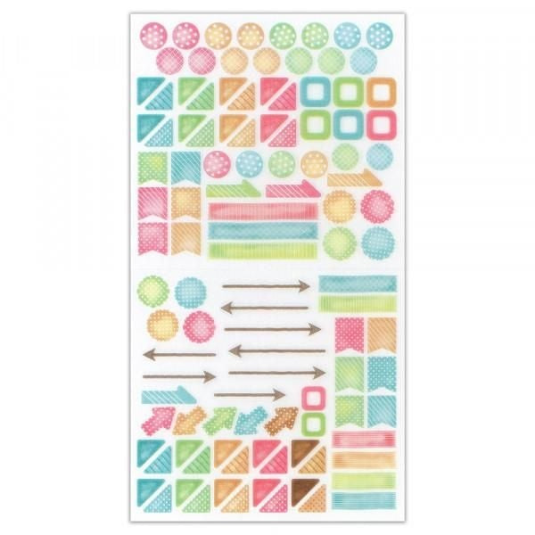 NB Planner Sticker Large Multicolor (5754107) (Pack of 10) | papermindstationery.com