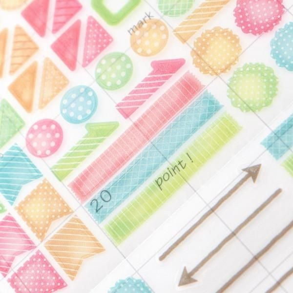 NB Planner Sticker Large Multicolor (5754107) (Pack of 10) | papermindstationery.com