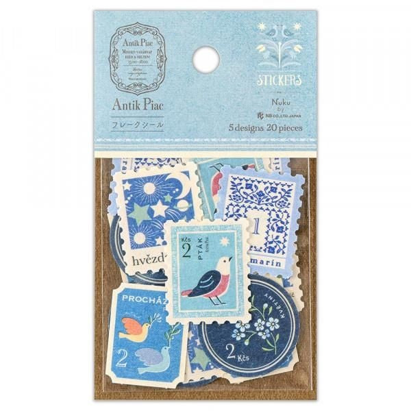 NB Flake Sticker Antique - Cher (5924101) (Pack of 5) | papermindstationery.com