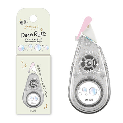 PLUS Deco Rush Glitter Tapes 10mm - Soap Bubbles 91556 scrapbooking fast and easy