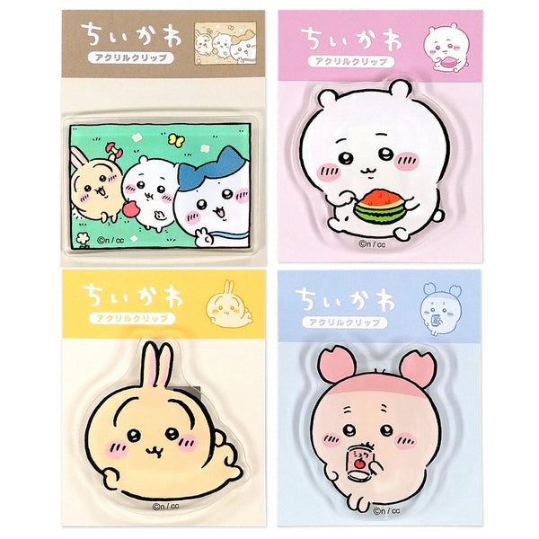Chiikawa Acrylic Clips Set of 4 (C) PSS-SET0022