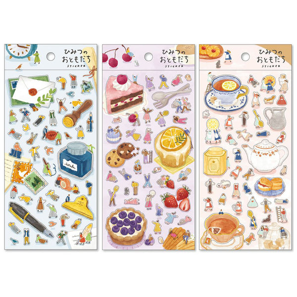 Mind Wave Sticker Sheet Set of 3 - Secret Friend's Little World