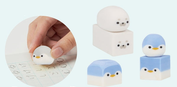 Sunstar Stationery Eraser - Seal S4220773 | papermindstationery.com