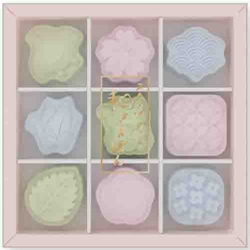 SunStar Stationery Stamp Set of 2 Wasanpon - Japanese Traditional Pattern & Animal Pattern