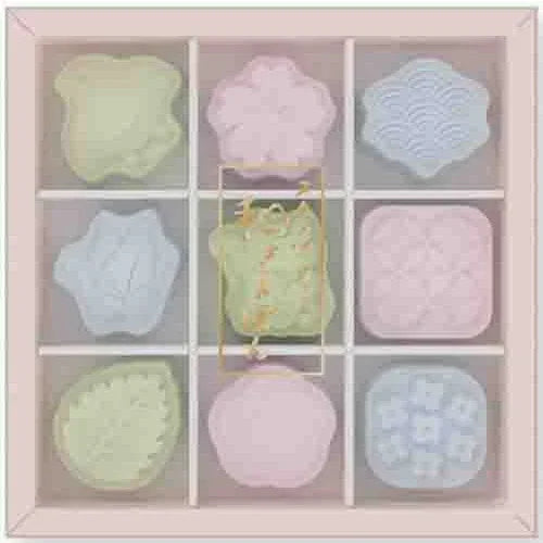SunStar Stationery Stamp Set Wasanpon - Japanese Traditional Pattern S3223221 | papermindstationery.com