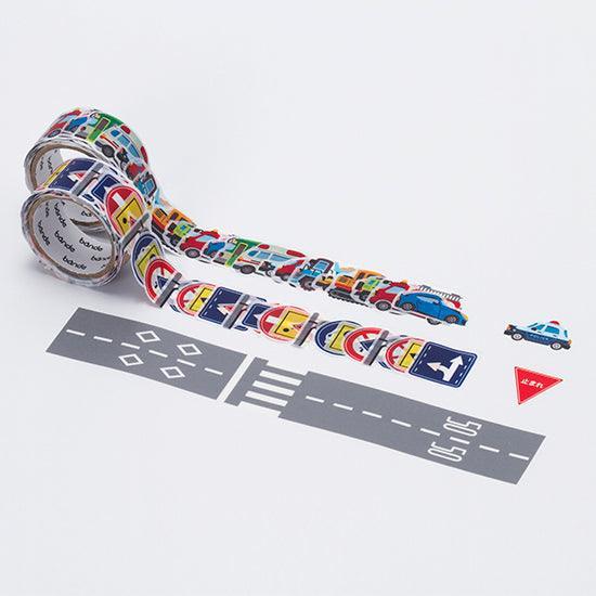 Bande Washi sticker roll Washi Tape Set - Automobile | papermindstationery.com | Bande, Masking Roll Stickers, Others, Transport