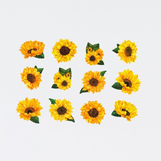 Bande Washi sticker roll Washi Tape - Sunflower (Small) | papermindstationery.com | Bande, Flower, Masking Roll Stickers, Plant