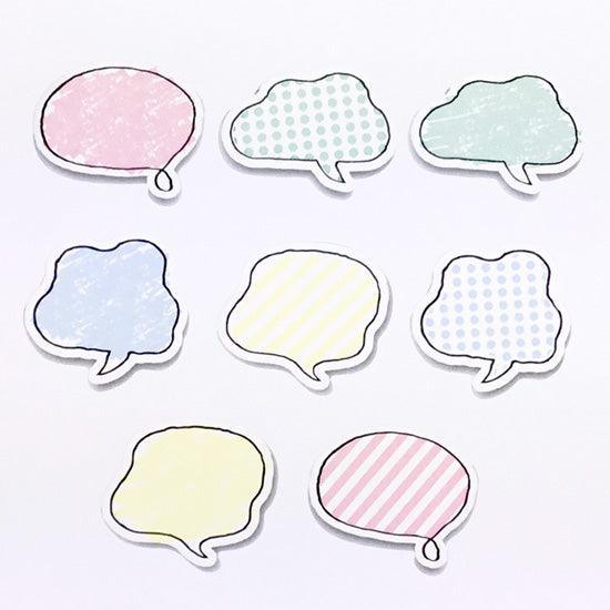 Bande Washi Sticker roll Writable Washi Tape - Speech Balloon | papermindstationery.com | Bande, Masking Roll Stickers, Others