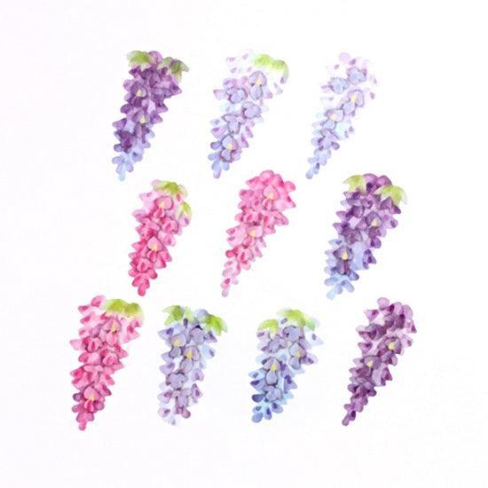 Wisteria Flower - Bande Washi sticker roll Washi Tape | papermindstationery.com