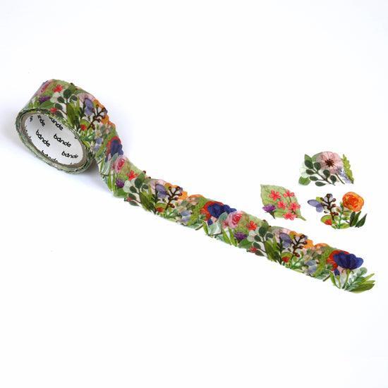 Bande Washi sticker roll Washi Tape - Flower wreath | papermindstationery.com