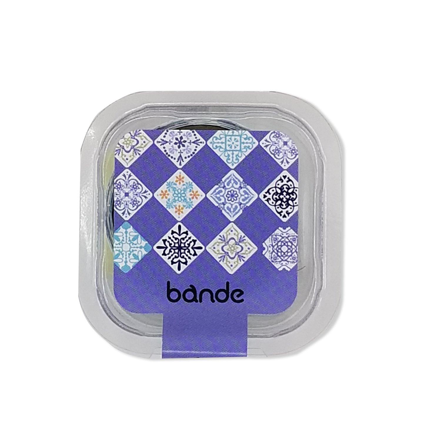 Bande Washi Sticker Roll Mini - Blue Tile | papermindstationery.com | Bande, Masking Roll Stickers, Others