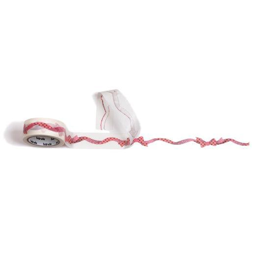 Pink ribbon garland - Bande Washi Tape Transfer Masking Tape | papermindstationery.com