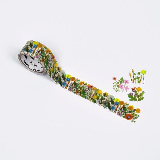 Bande Washi sticker roll Washi Tape - Dandelion | papermindstationery.com | Bande, Flower, Masking Roll Stickers