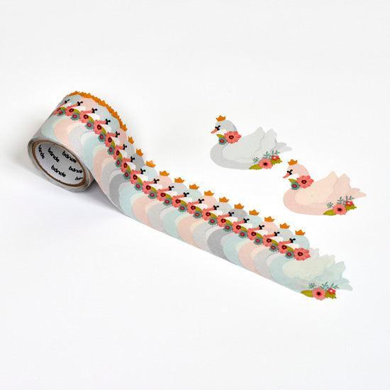 Swan - Bande Washi Sticker roll Writable Washi Tape | papermindstationery.com